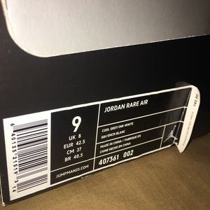 Jordan rare air